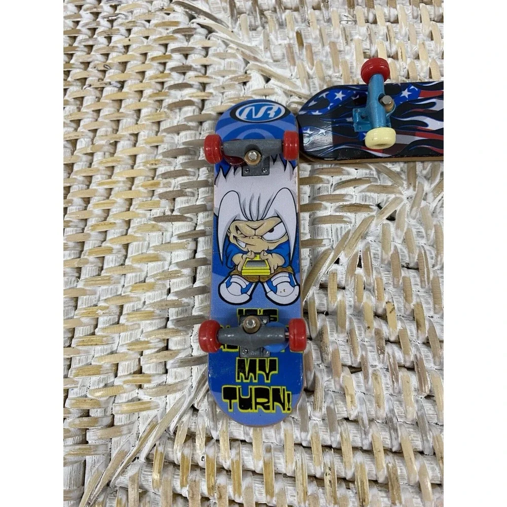 No Rules Y2K Vintage Lot Of 3‎ Cartoon Image Fingerboards